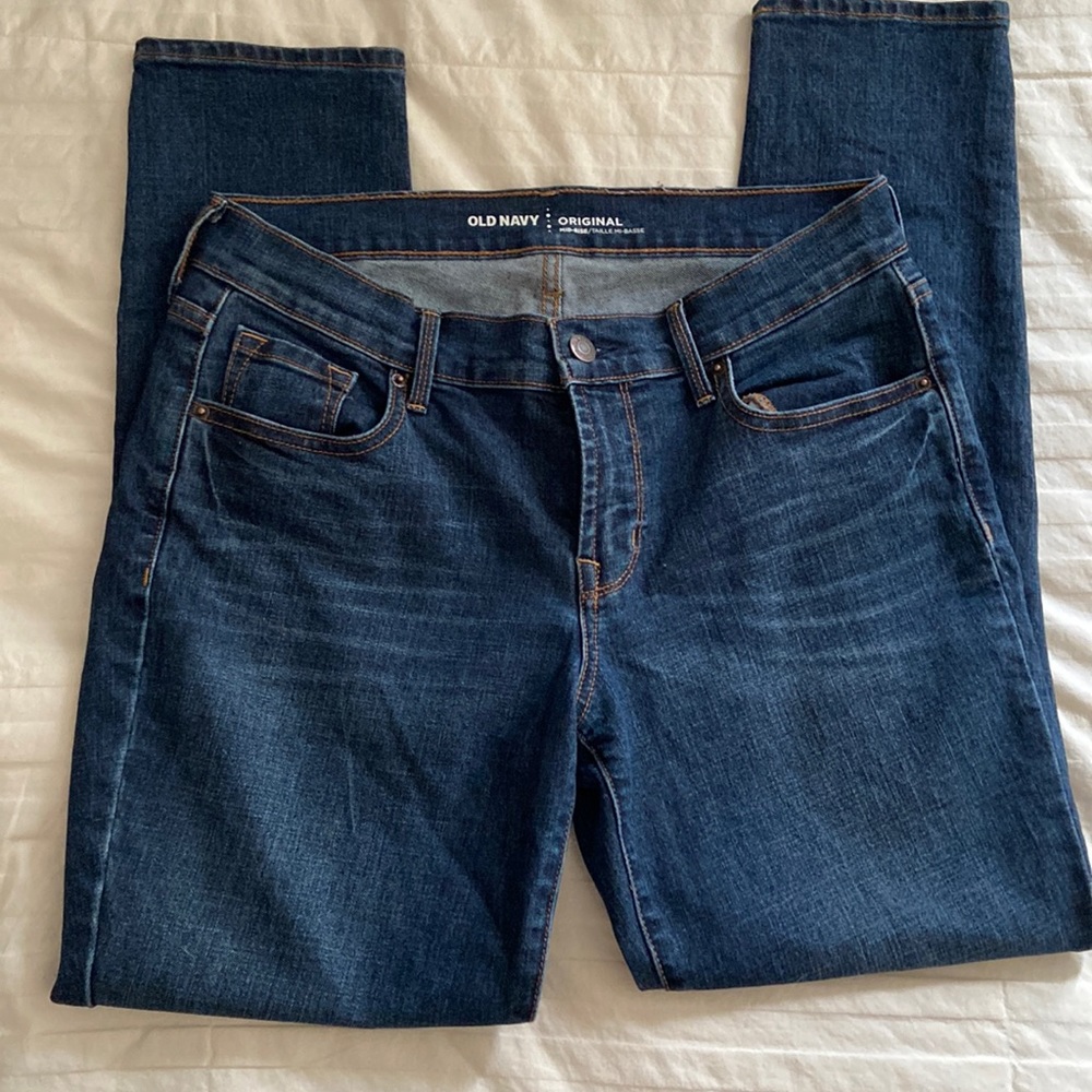 Old Navy mid rise skinny jeans 4 short